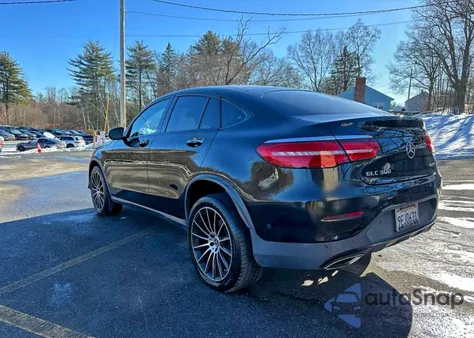 2019 Mercedes-Benz Glc Coupe 300 4Matic z USA, uszkodzony, nr VIN WDC0J4KB6KF542278
